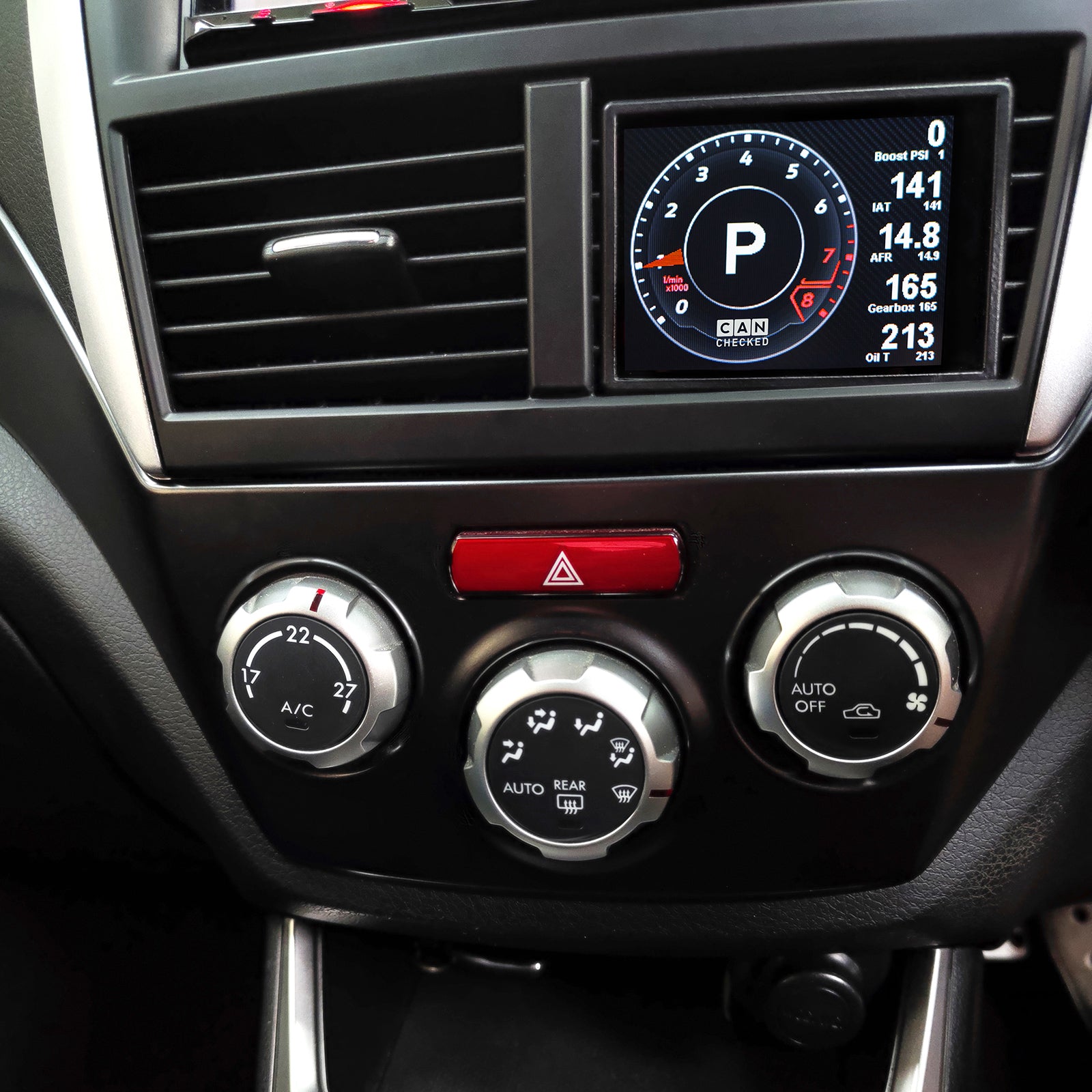 Display CANchecked MFD32 Gen2 para Subaru Impreza GR (WRX RHD 2007-2014)