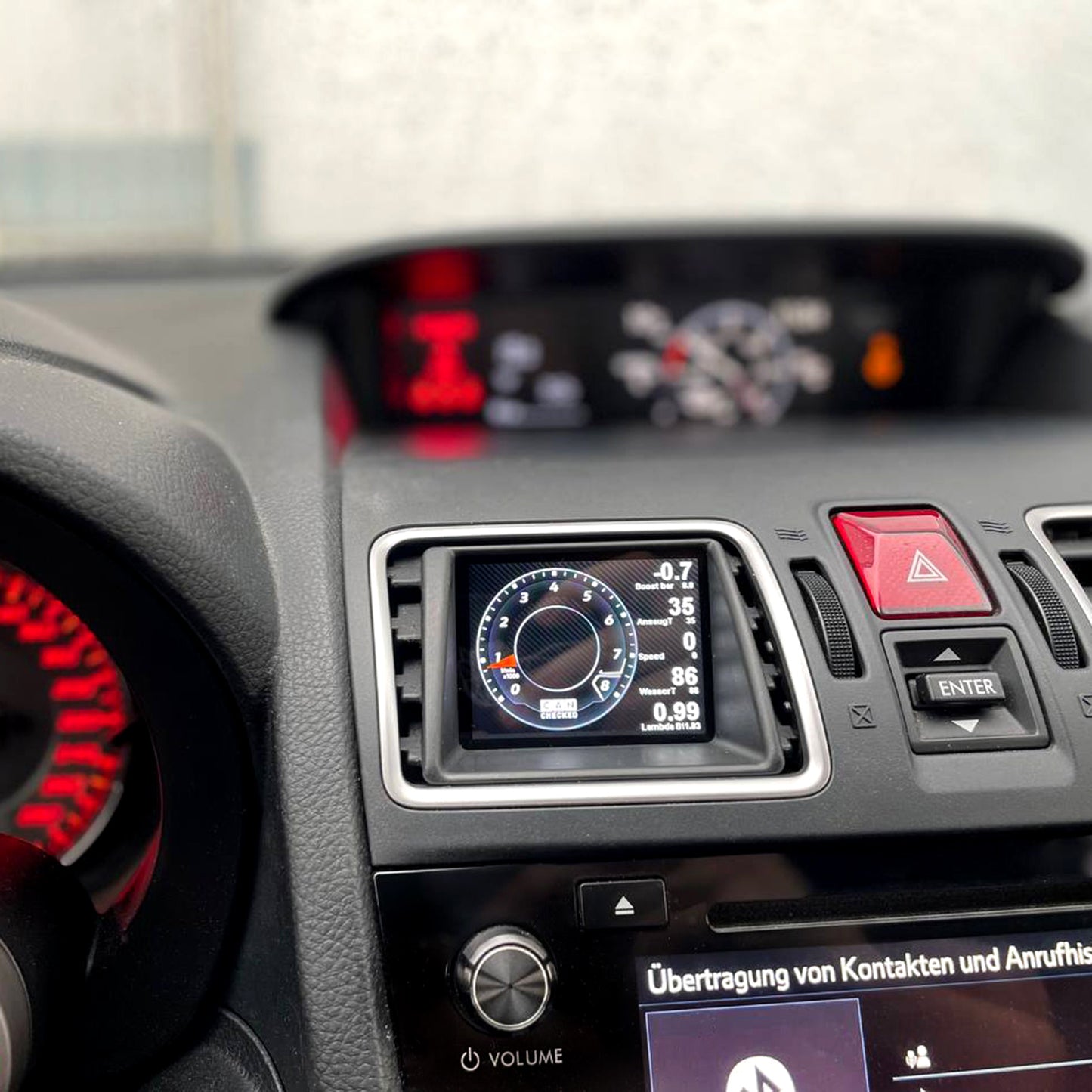 Display CANchecked MFD28 Gen2 para Subaru WRX VA LHD 14-21 - Imagen 3