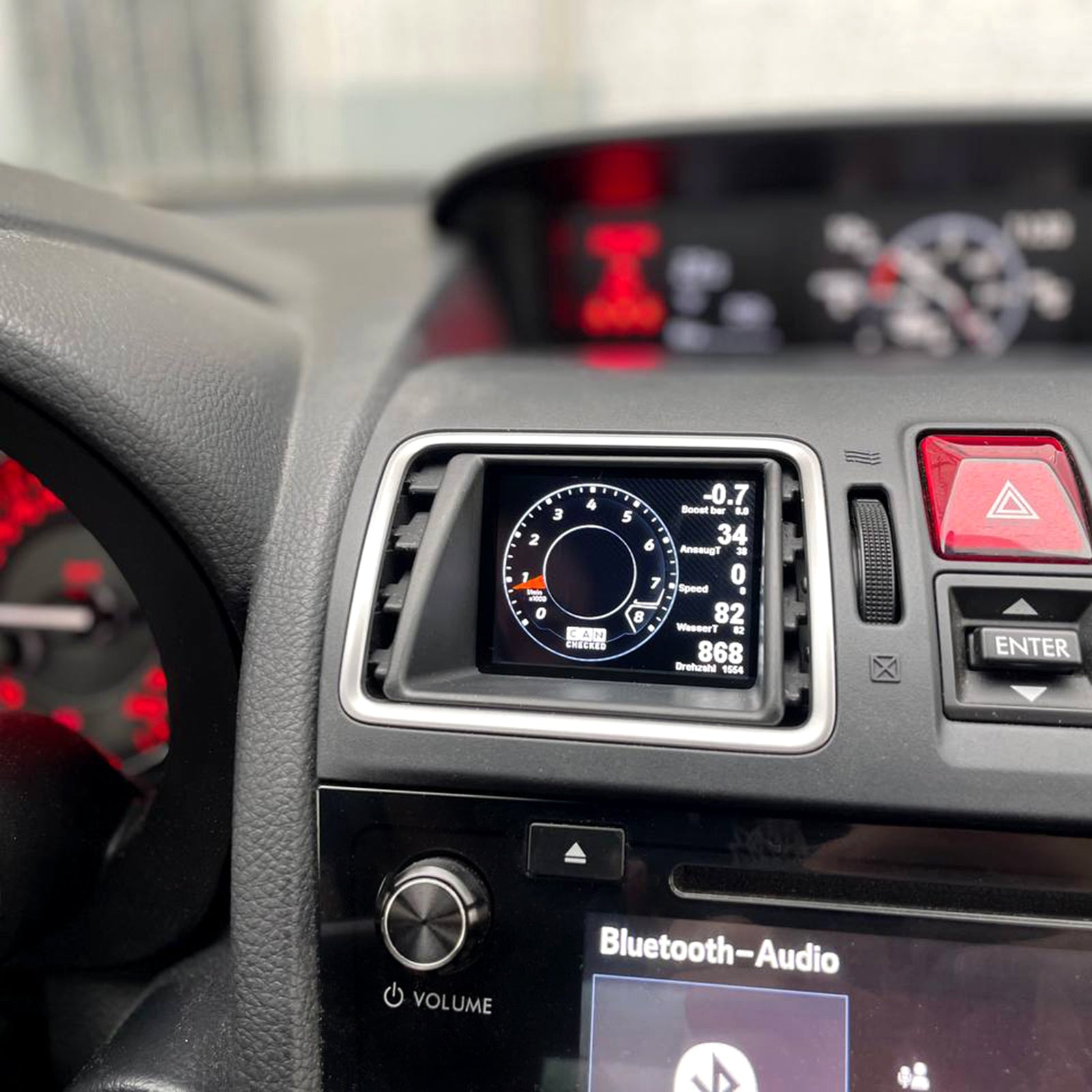 Display CANchecked MFD28 Gen2 para Subaru WRX VA LHD 14-21 - Imagen 4