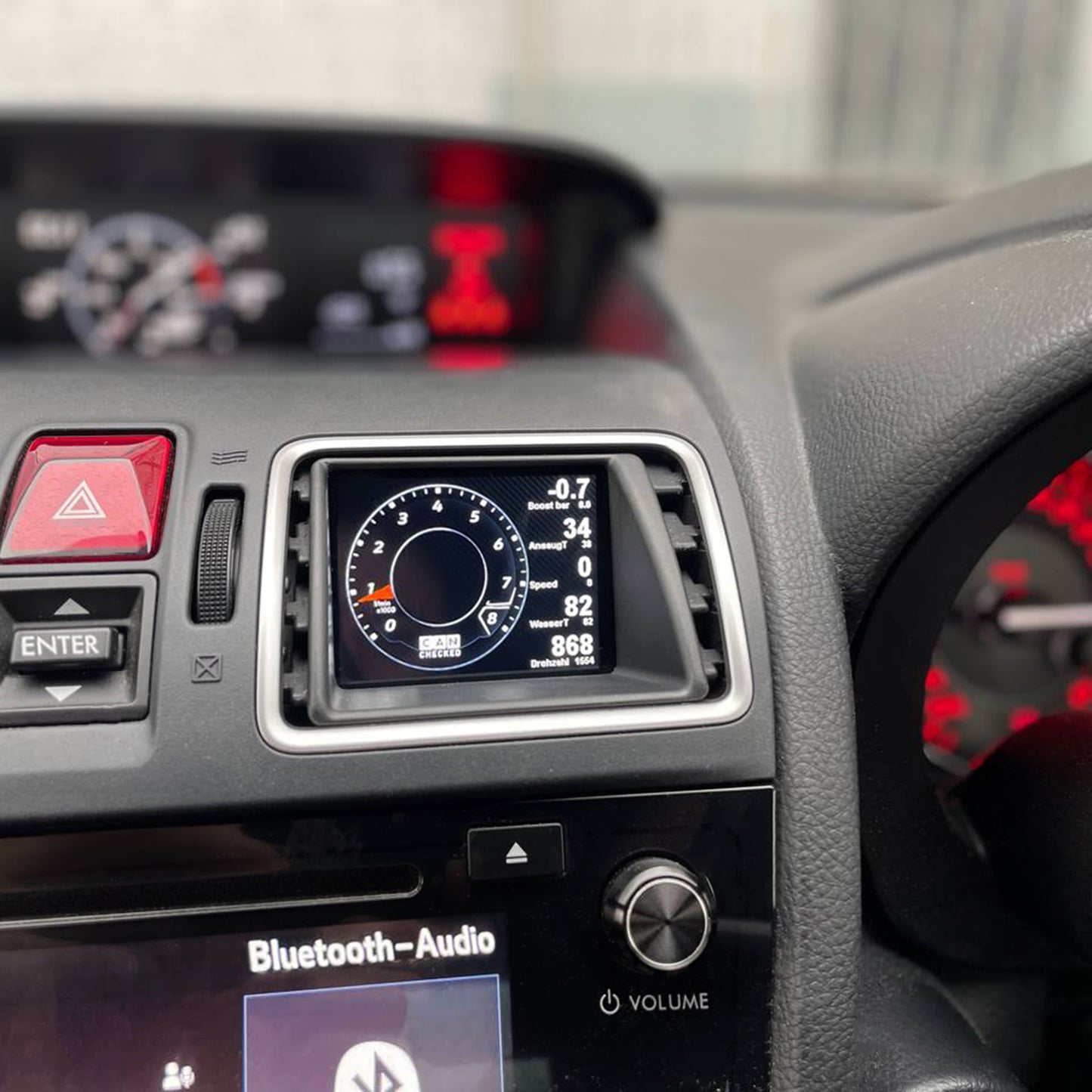 Display CANchecked MFD28 Gen2 para Subaru WRX VA RHD 2014-2021 - Imagen 2