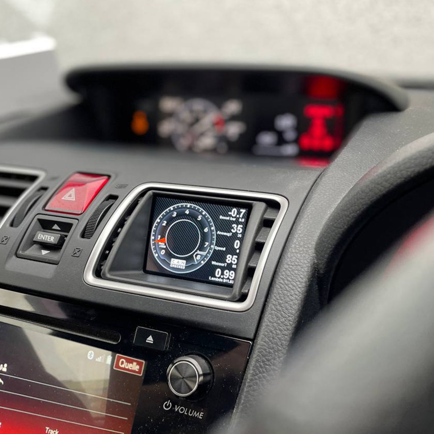 Display CANchecked MFD28 Gen2 para Subaru WRX VA RHD 2014-2021 - Imagen 3