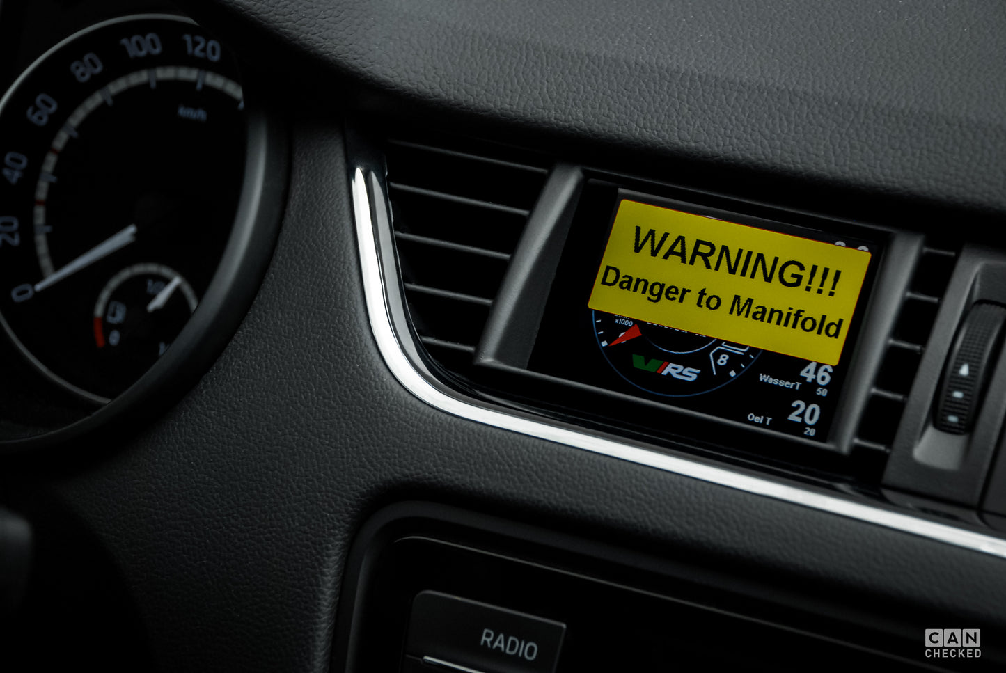 CANchecked MFD32 GEN2 Pantalla Multifunción para SKODA Octavia 5E - Imagen 3