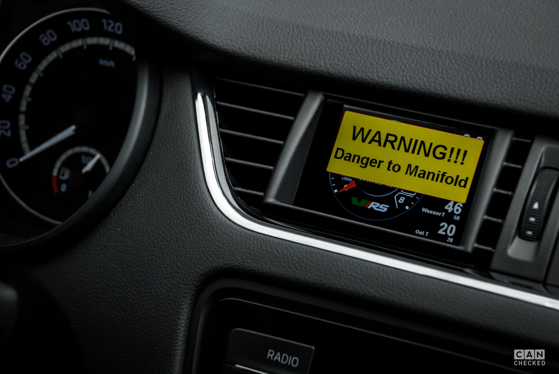 CANchecked MFD32 GEN2 Pantalla Multifunción para SKODA Octavia 5E - Imagen 3