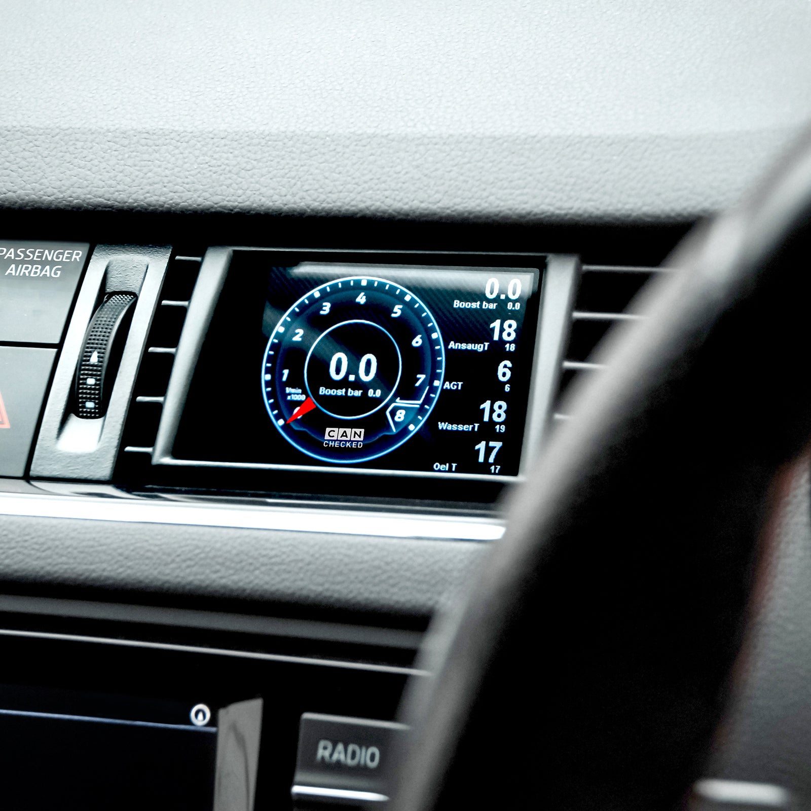 Display CANchecked MFD32 Gen2 para Skoda Octavia III (5E) RHD 2013+ - Imagen 4