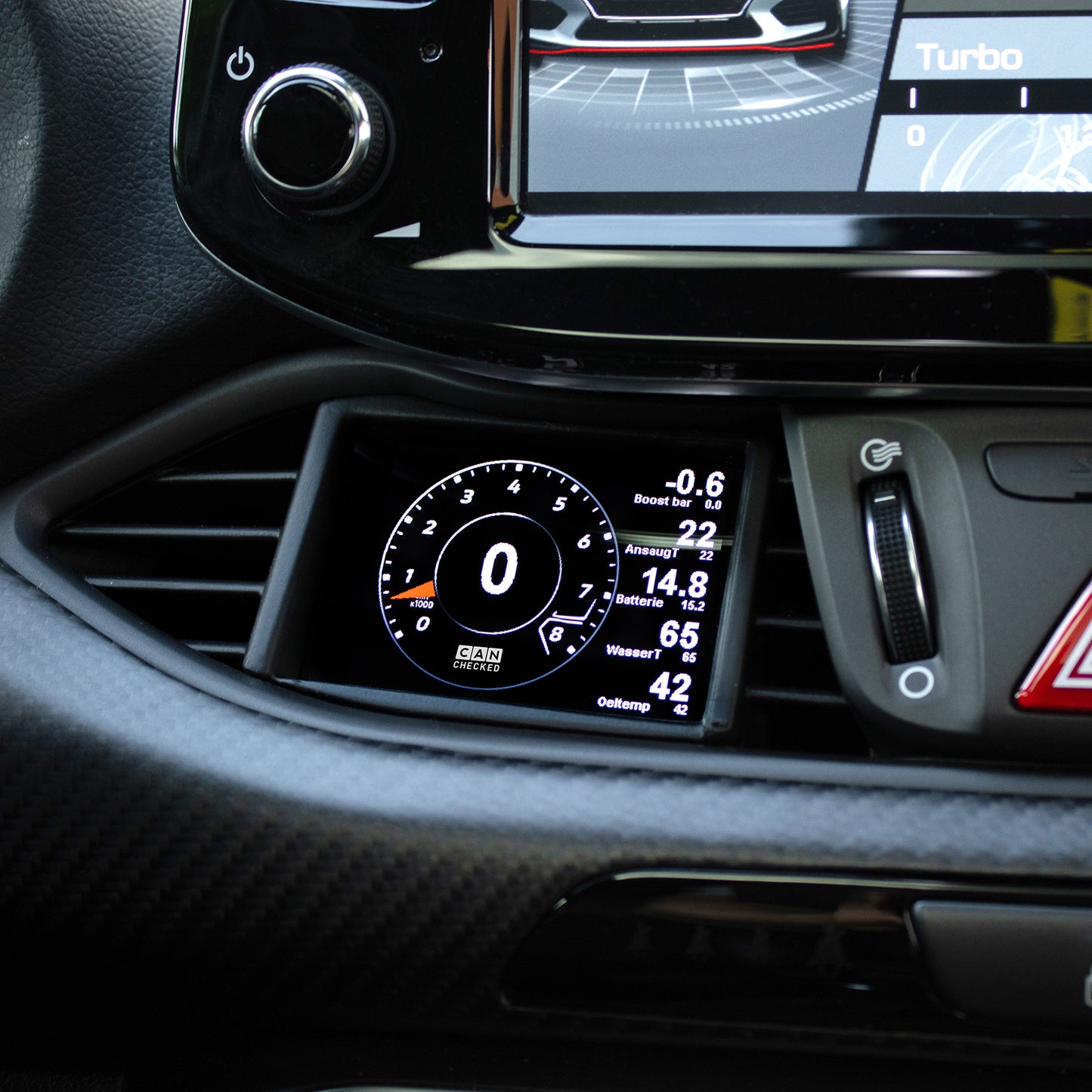 Display Multifunción CANchecked MFD28 GEN2 Hyundai i30N vFL LHD PD 2017-2020 - Imagen 2