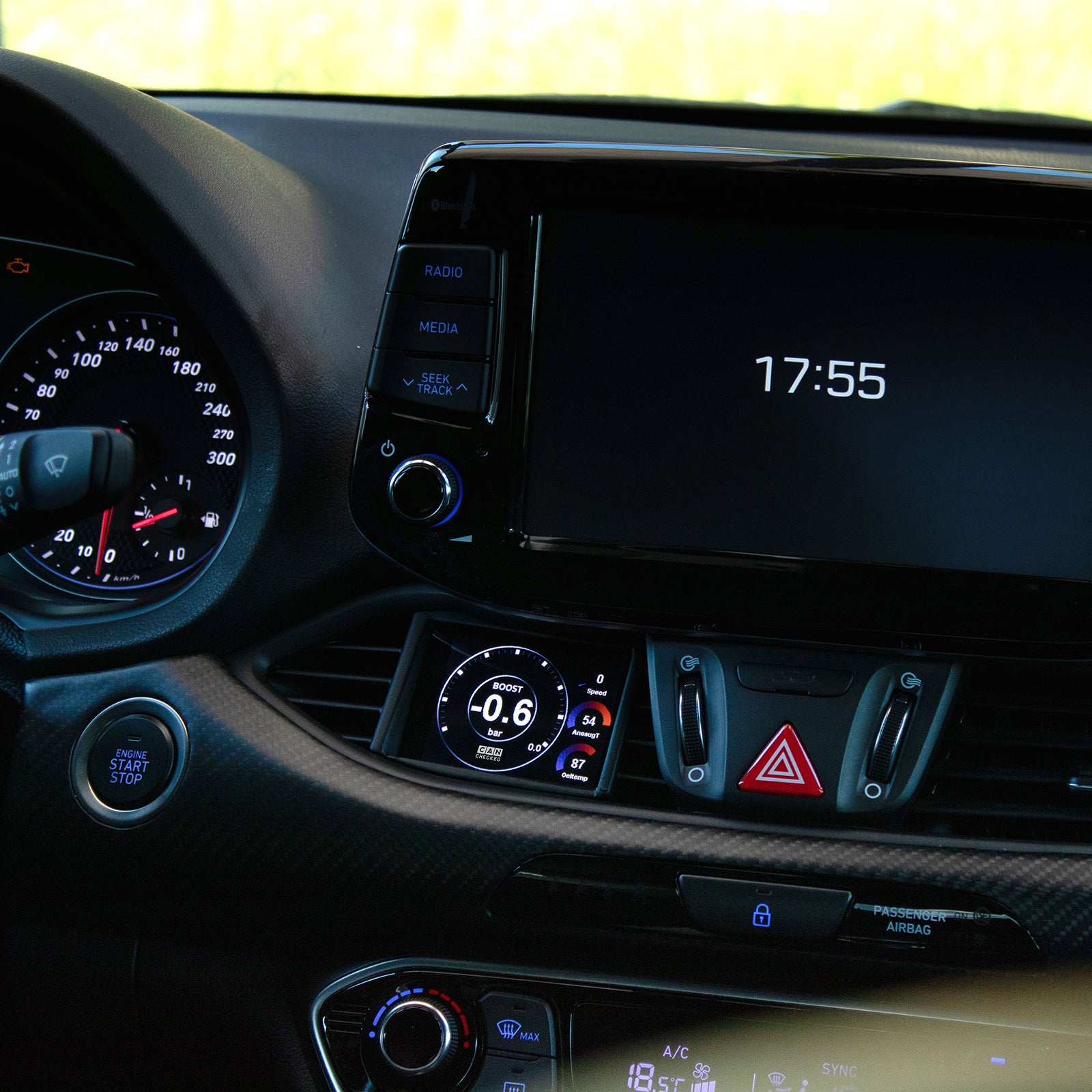 Display Multifunción CANchecked MFD28 GEN2 Hyundai i30N vFL LHD PD 2017-2020 - Imagen 4