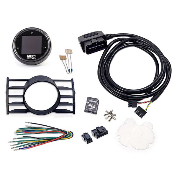 Display CANchecked MFD15 Gen2 para VW Golf MK5 (Typ 1K) LHD/RHD 2003-2008