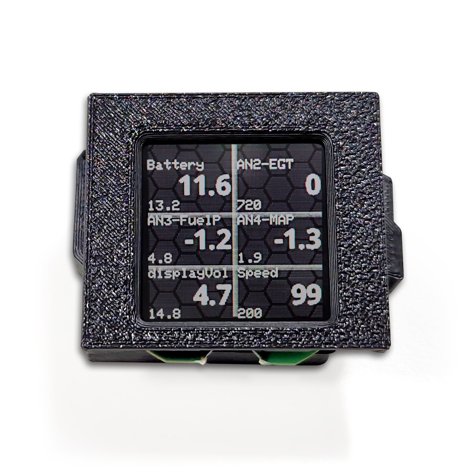 Display CANchecked MFA 2.0 Gen 2 para VW Golf MK 1 / 2 (Typ 17) LHD / RHD (Cluster) - Imagen 4