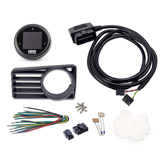 Display CANchecked MFD15 Gen2 para VW Golf MK3 (Typ 1H) RHD 91-98