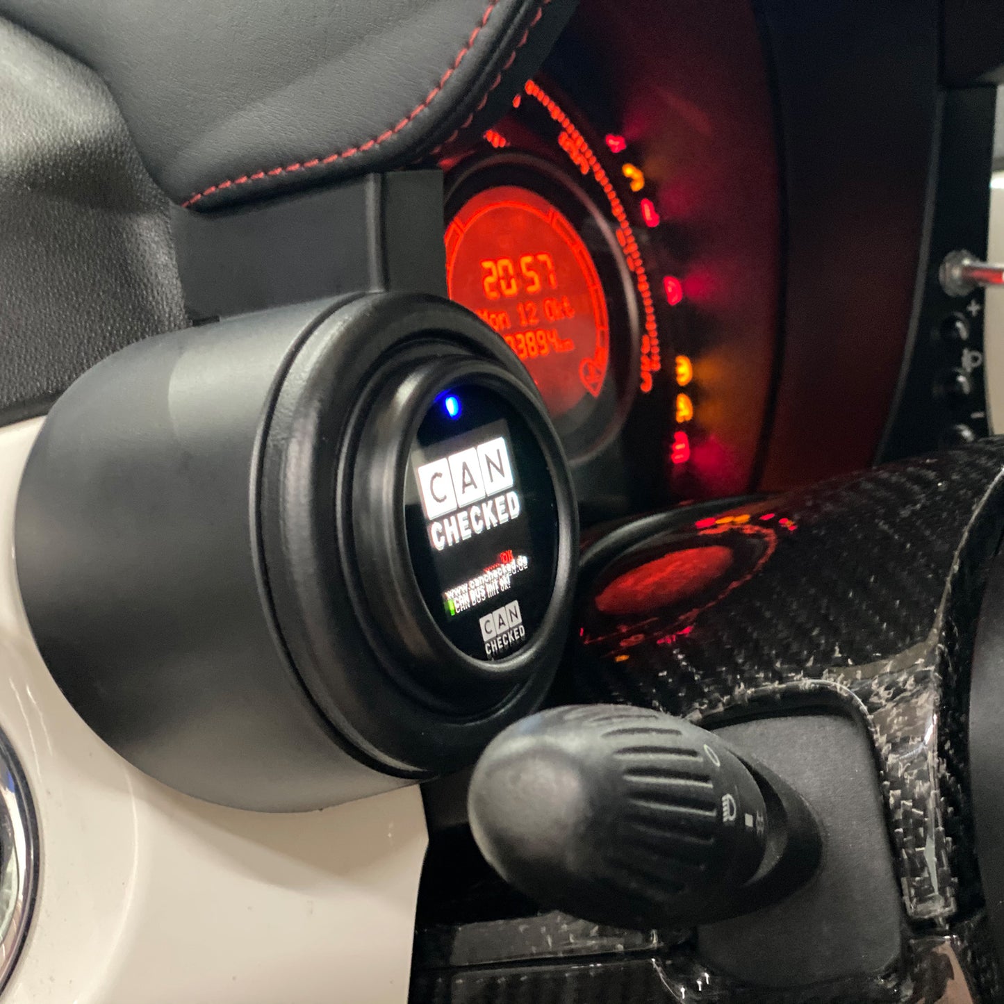 CANchecked MFD15 GEN2 para Fiat 500 Abarth 595 LHD/RHD Abarth 2012- - Imagen 4