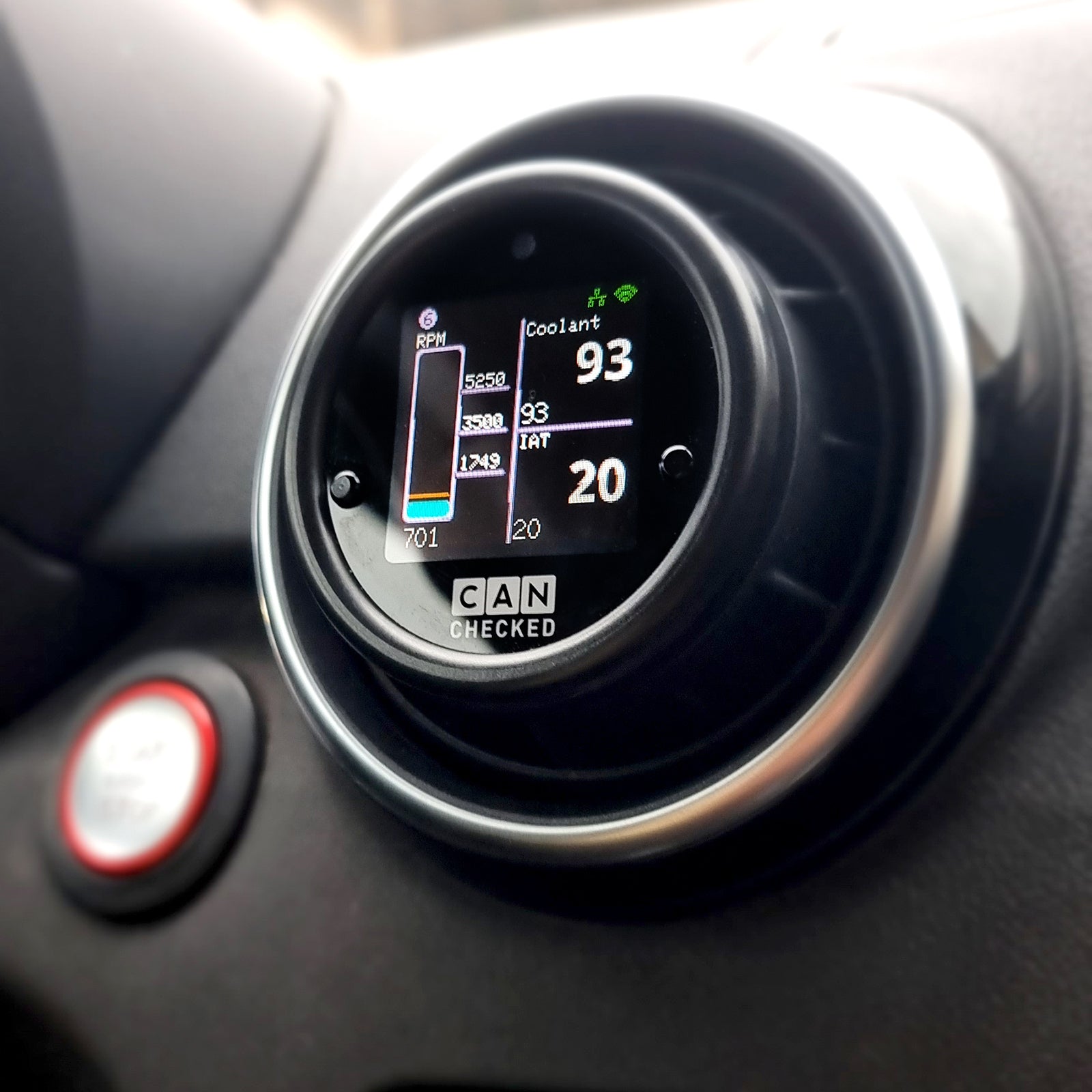 Marco CANchecked de 52mm para Audi A1 / S1 2014-2018 - Imagen 4
