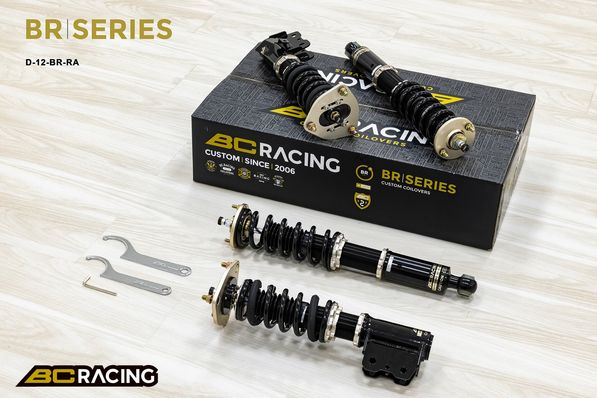 Suspensión de Muelles Helicoidales BC Racing D-12-BR-RA Nissan Silvia 240SX A31/S13 1989-1994 - Imagen 2