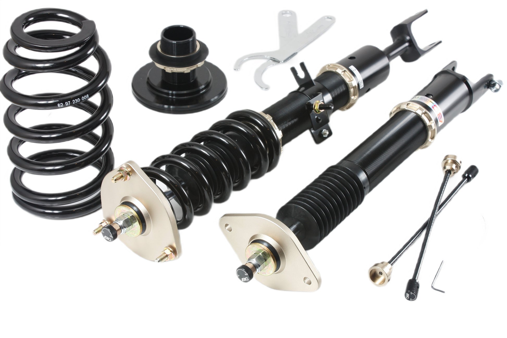 Suspensión de Muelles Helicoidales BC Racing D-17-BR-RS Nissan Fairlady Z/350Z Z33 2003-2009 - Imagen 2
