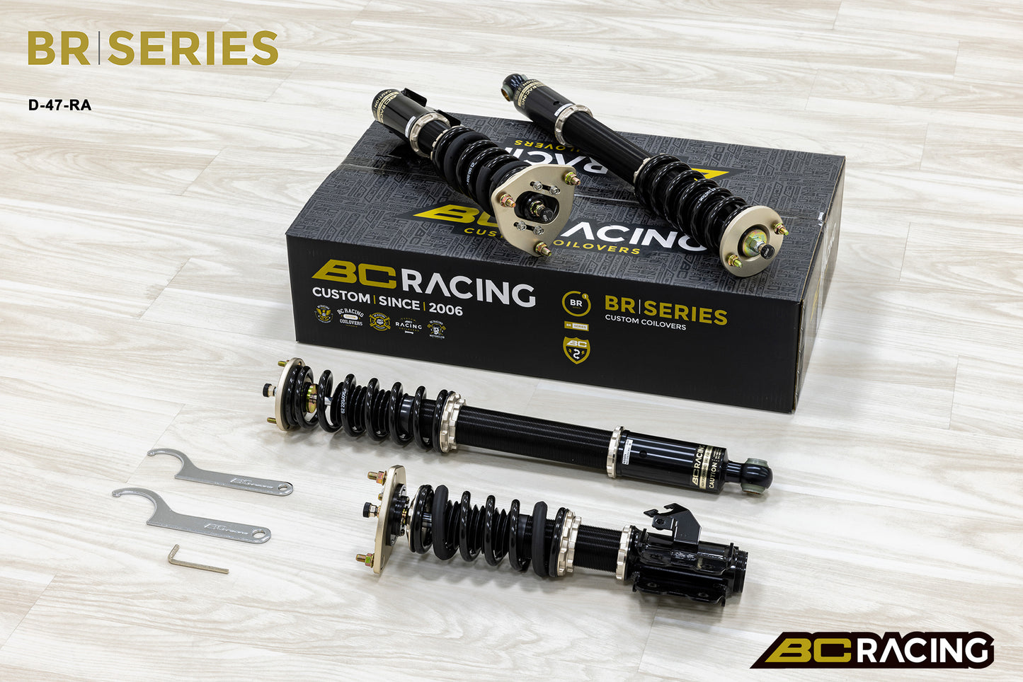Suspensión de Muelles BC Racing D-47-BR-RA para Nissan Stagea WGC34