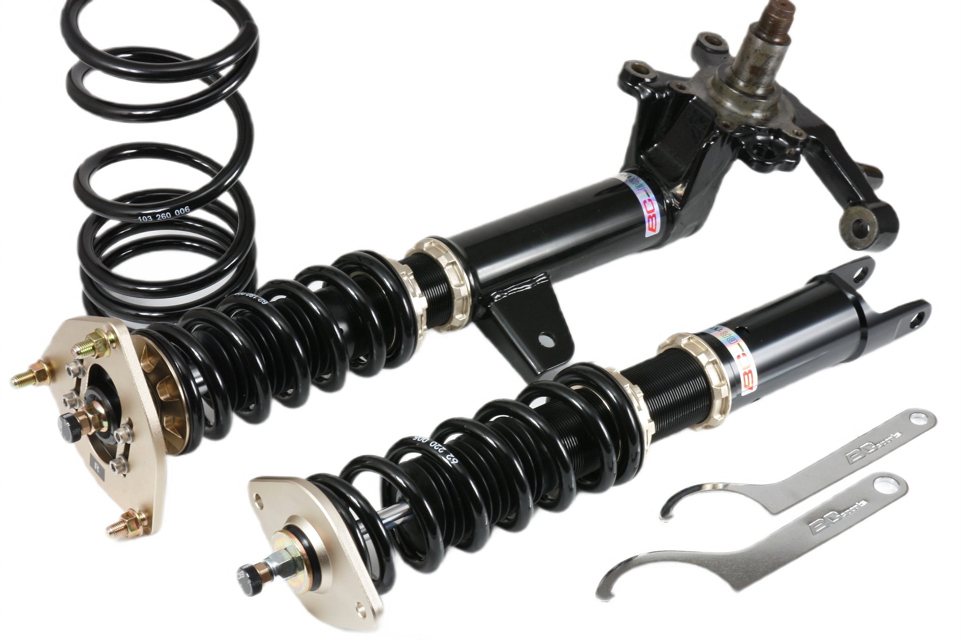 Suspensión de Muelles BC Racing D-56-BR-RA para Nissan Cedric/Gloria Y34 1999-2004 (Con Mangueta)