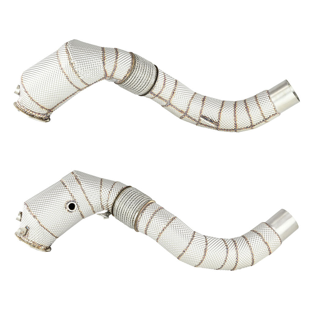 Downpipe FMC.Pro BMW F15 F16 X5 X6 50ix N63B (15+) + Catalizador + Protección Térmica Inconel - Imagen 2