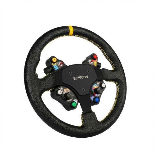 Volante SIMSONN con Buje de Carbono Simulador Simracing - Carbono
