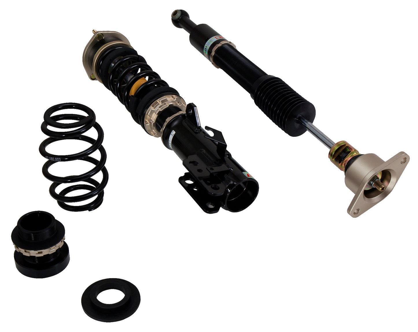 Suspensión de Muelles Helicoidales BC Racing BR para Ford Fiesta 2008-2017