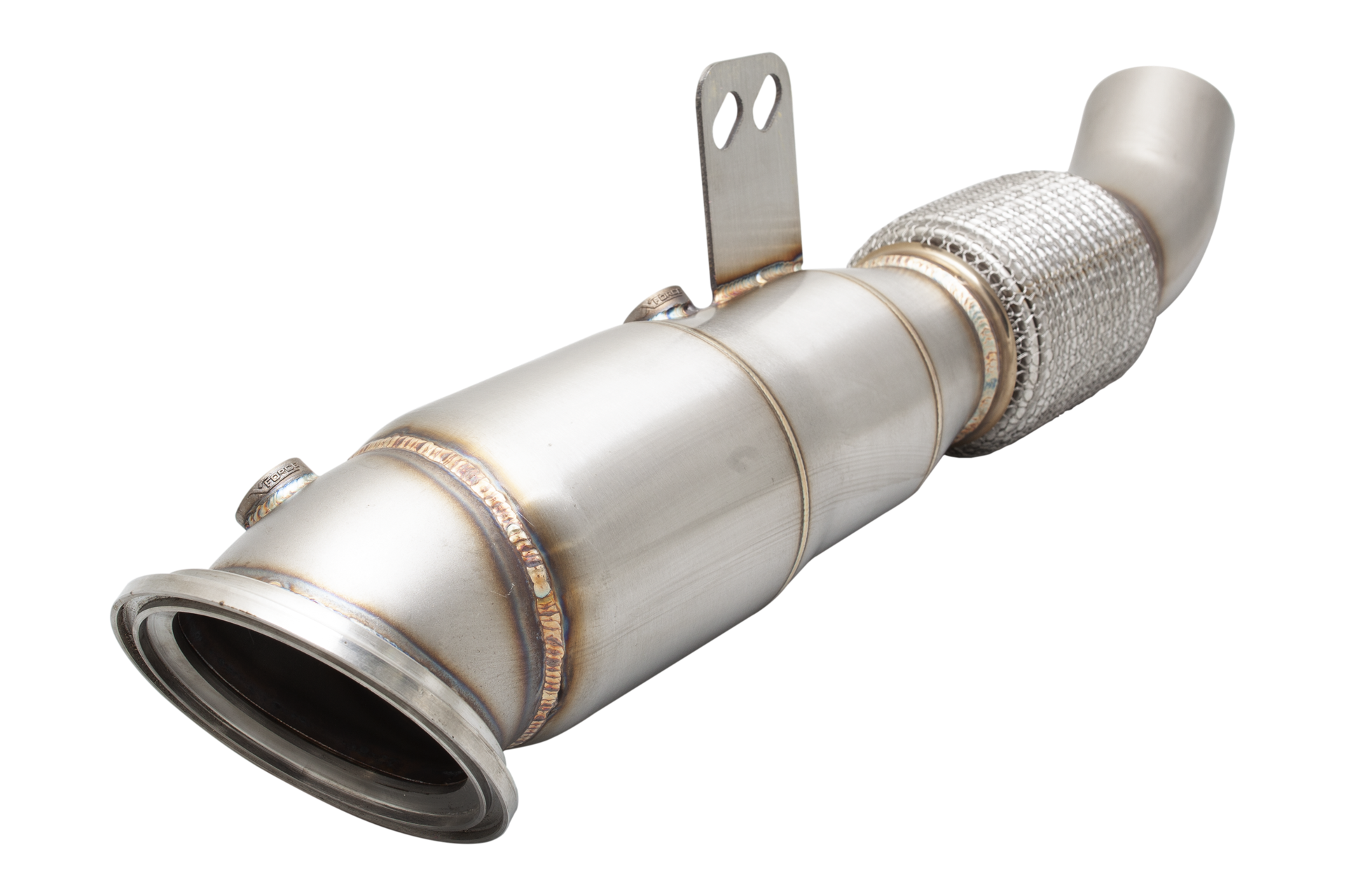 Downpipe con Catalizador Alto Flujo 200CPSI Toyota Supra MK5 A90 Acero Inox - Imagen 2