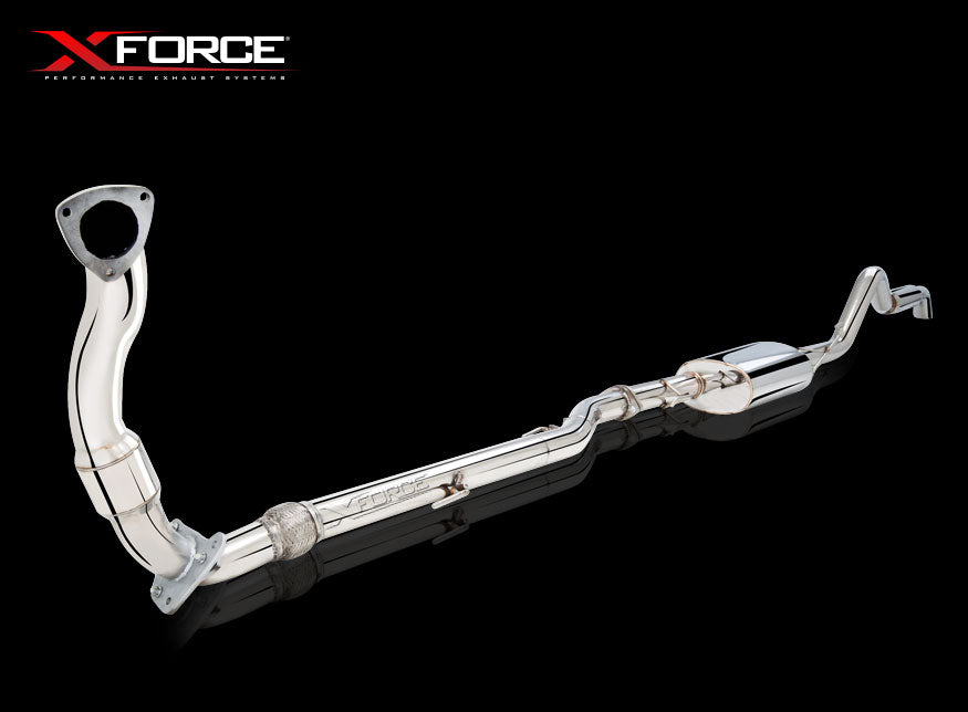 Sistema de Escape XForce Nissan Navara D40 STX AUTO (2011-2015) - Acero Inox - Imagen 2