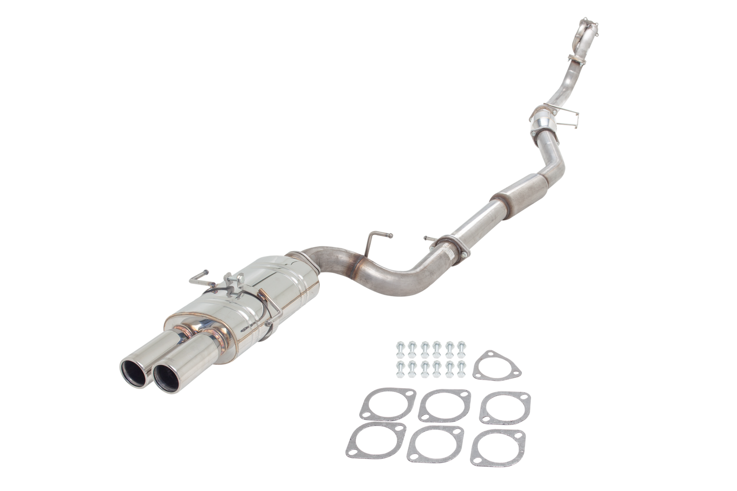 Sistema de Escape XForce Nissan 200SX 94-98 S14 (Acero Inox)