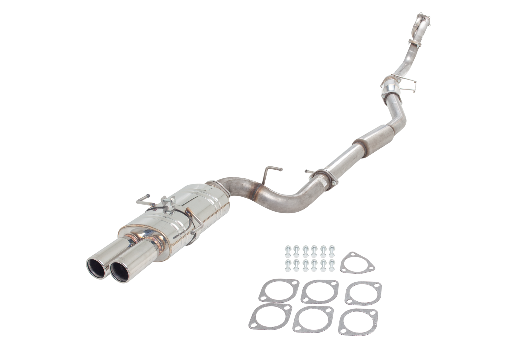 Sistema de Escape XForce Nissan 200SX 94-98 S14 (Acero Inox)