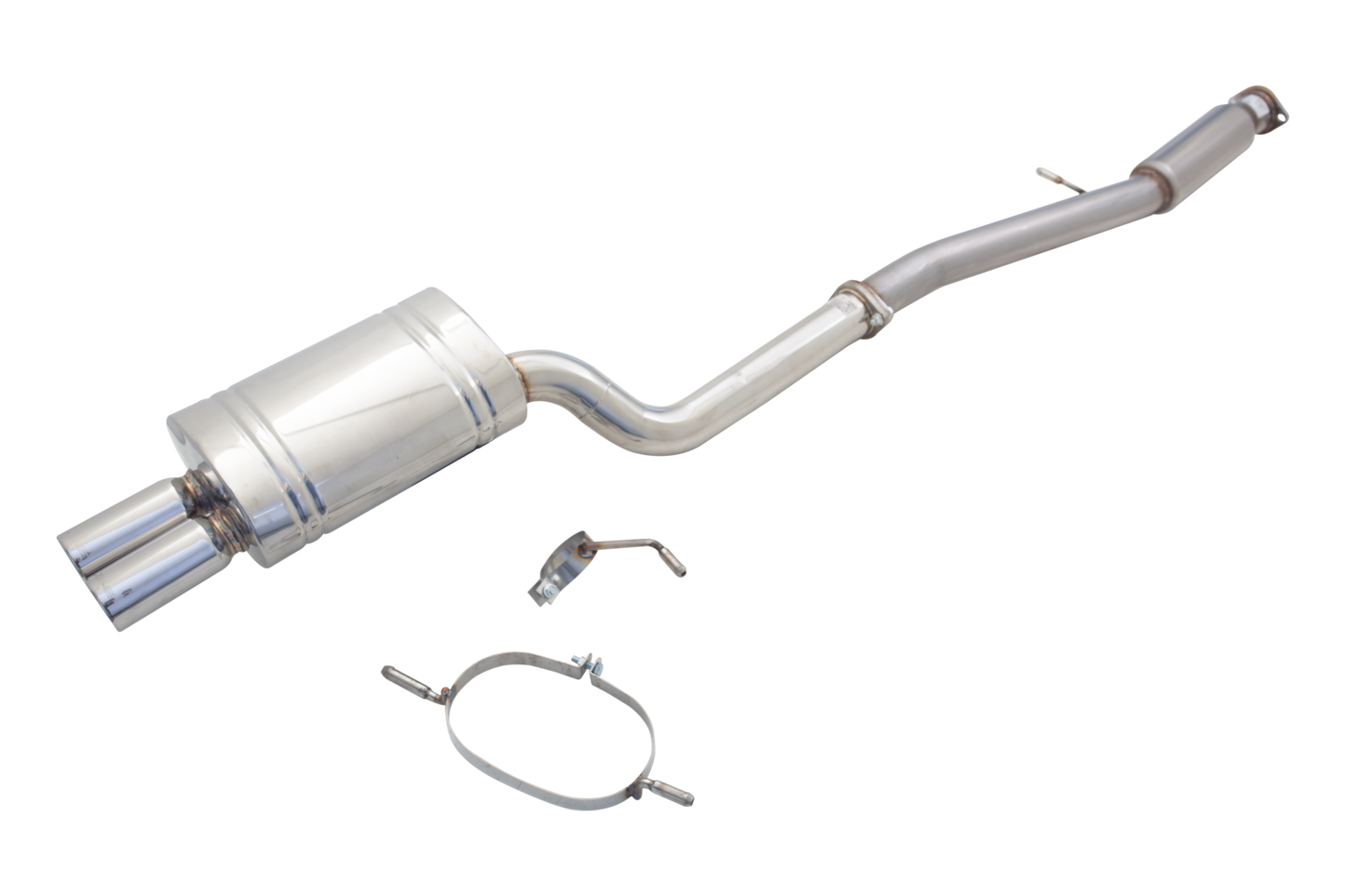 Sistema de Escape XForce Subaru Impreza 94-07 WRX-STI GC GD GG Inox - Imagen 2
