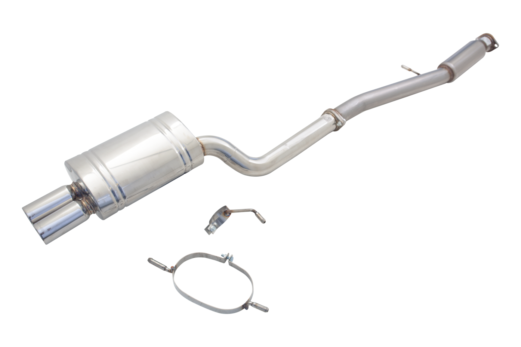 Sistema de Escape XForce Subaru Impreza 94-07 WRX-STI GC GD GG Inox - Imagen 2