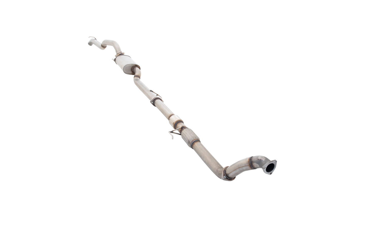 Sistema de Escape XForce Toyota Hilux 05-15 3.0L Turbo Diésel (Inox) - Imagen 2