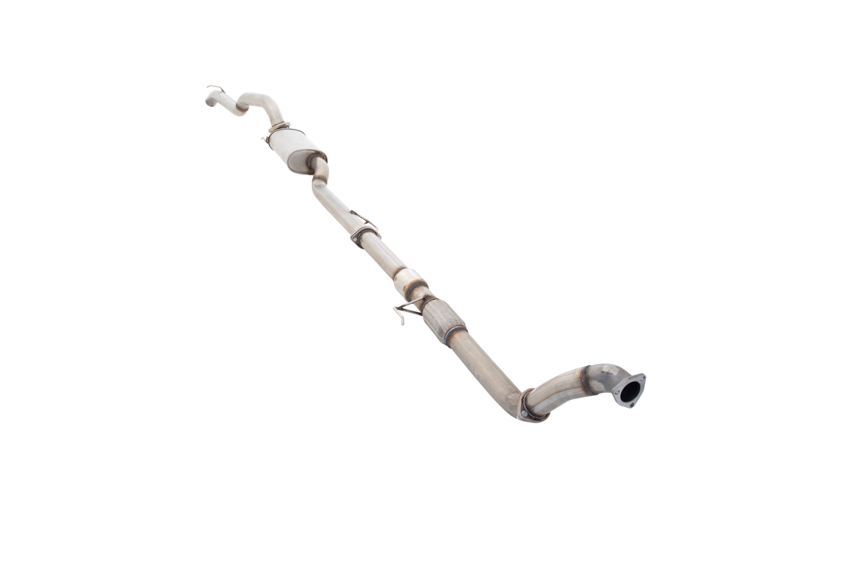 Sistema de Escape XForce Toyota Hilux 05-15 3.0L Turbo Diésel (Inox) - Imagen 2