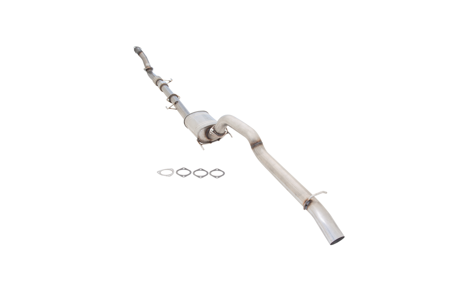 Sistema de Escape XForce Toyota Hilux 05-15 3.0L Turbo Diésel (Inox)