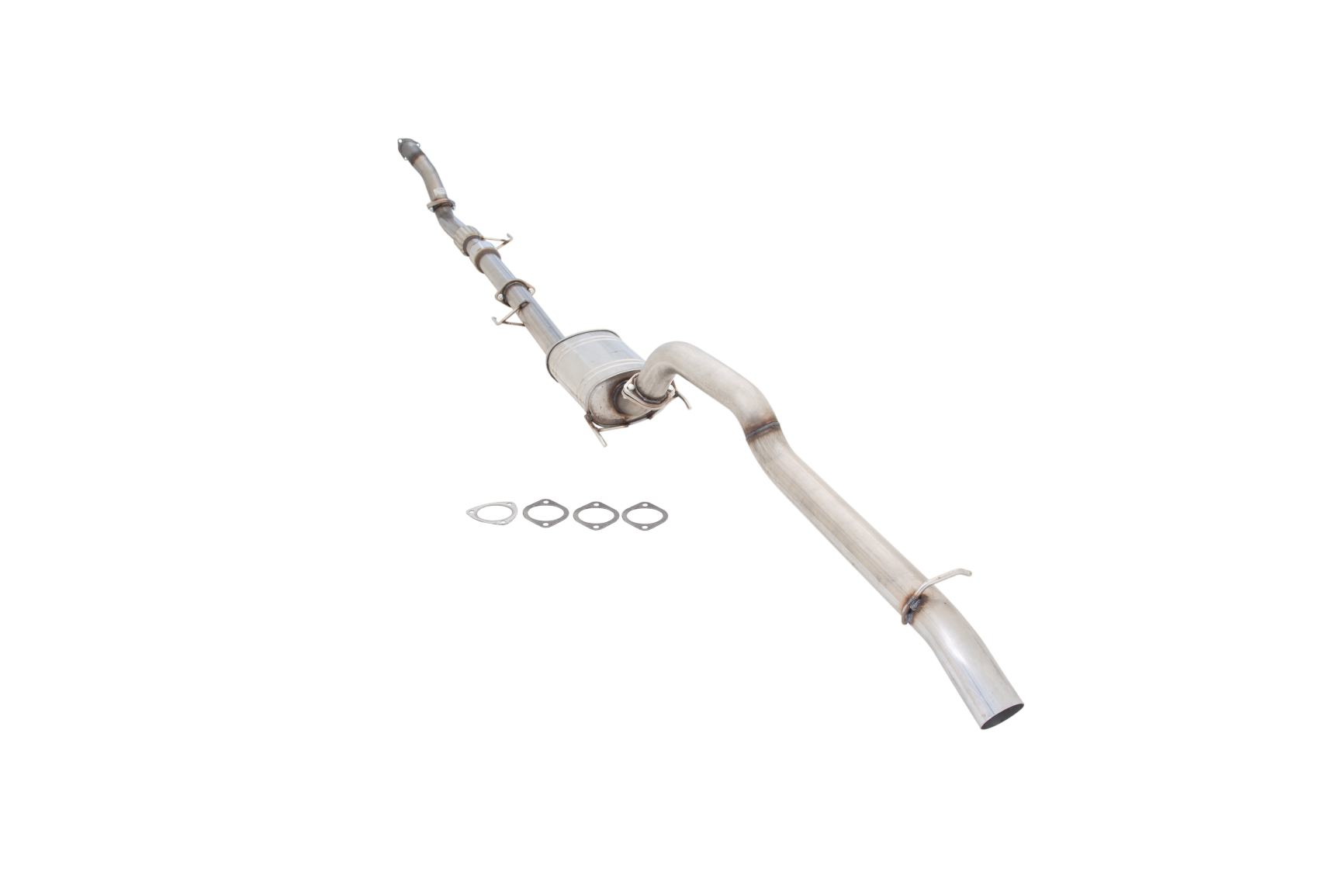 Sistema de Escape XForce Toyota Hilux 05-15 3.0L Turbo Diésel (Inox)