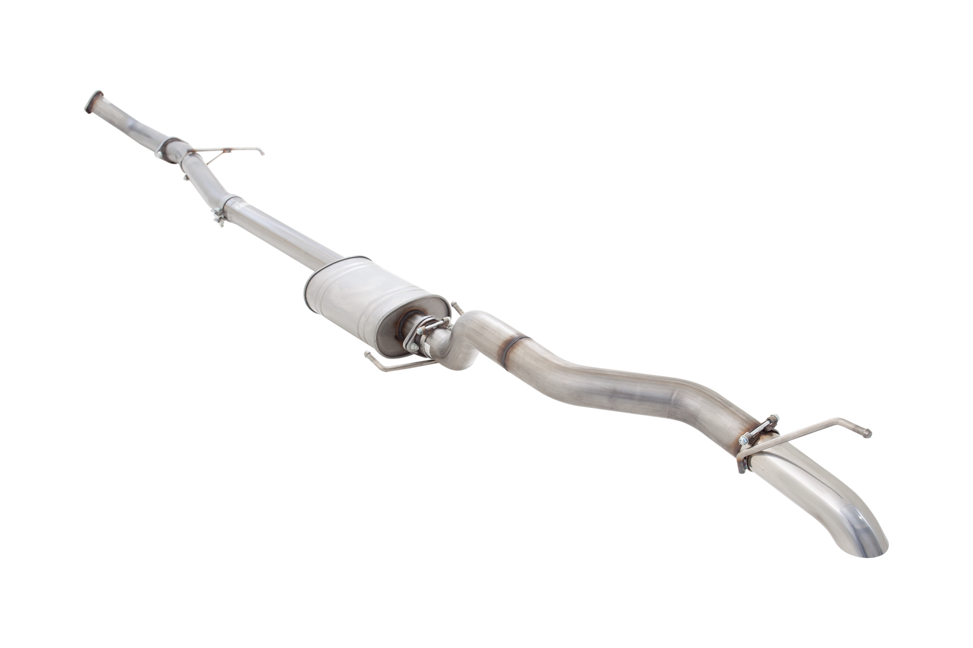 Sistema de Escape XForce Toyota Hilux 2015- 2.8L Turbo Diésel Inox - Imagen 3