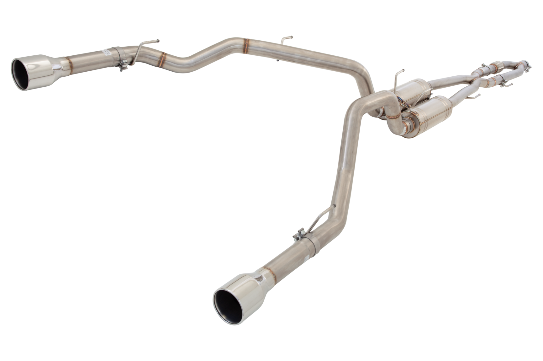 Sistema de Escape XForce Dodge Ram 1500 HEMI 5.7L (2016-) Acero Inox