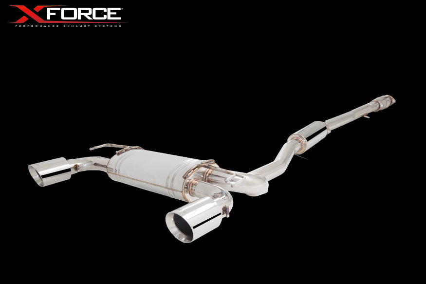 Sistema de Escape XForce Mitsubishi Lancer EVO X (07-15) Inox
