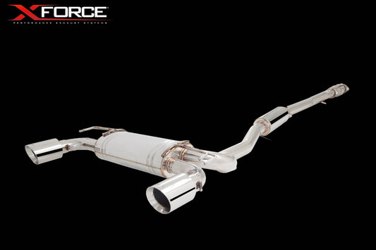 Sistema de Escape XForce Mitsubishi Lancer EVO X (07-15) Inox