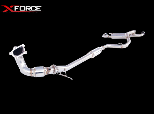 Sistema de Escape XForce Mazda 3 2008-2013 MPS (BL) MazdaSPEED (Inox)