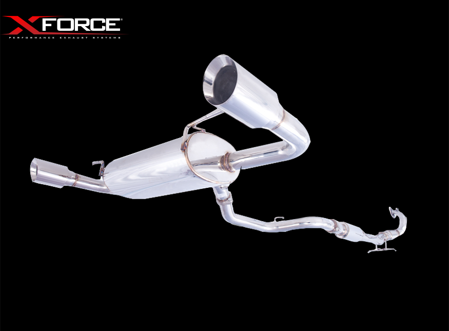 Sistema de Escape XForce Mazda 3 2008-2013 MPS (BL) MazdaSPEED (Inox) - Imagen 2