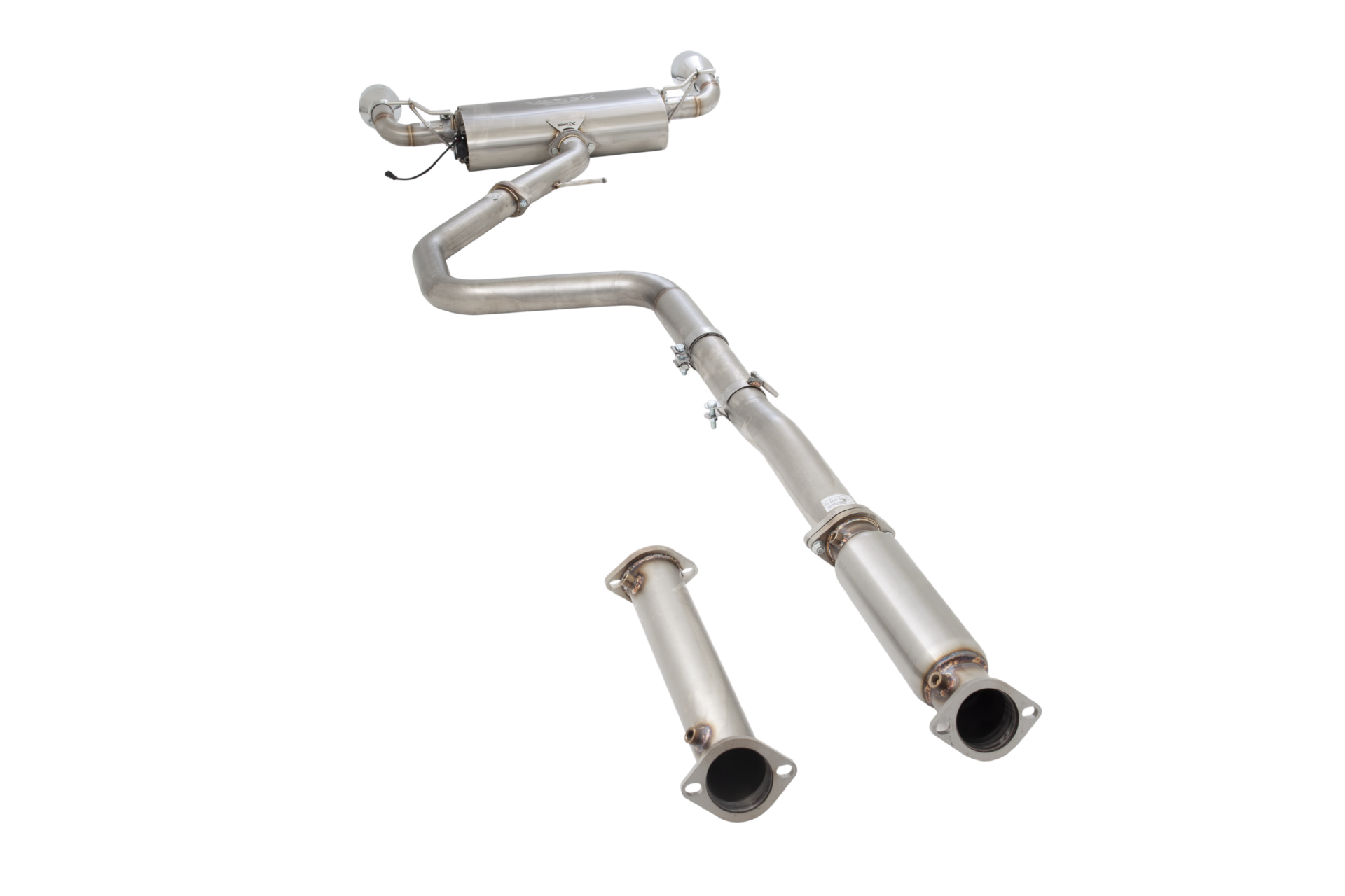 Sistema Escape XForce con Silenciador Varex Hyundai Elantra 2023- N CN7.V1 2.0L TURBO DCT (Inox) - Imagen 2