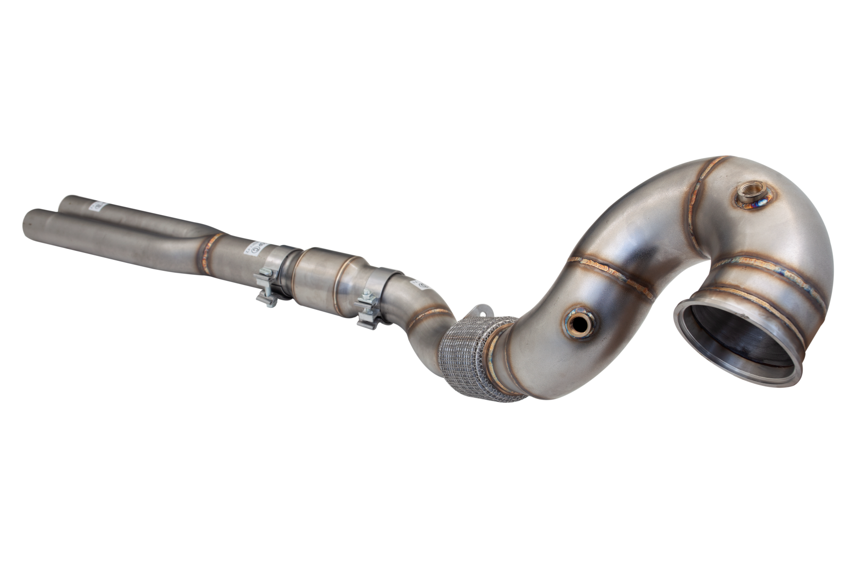 Downpipe XForce 100CPSI con Catalizador Alto Flujo Audi RS3 2017- 8V HATCH - Imagen 3