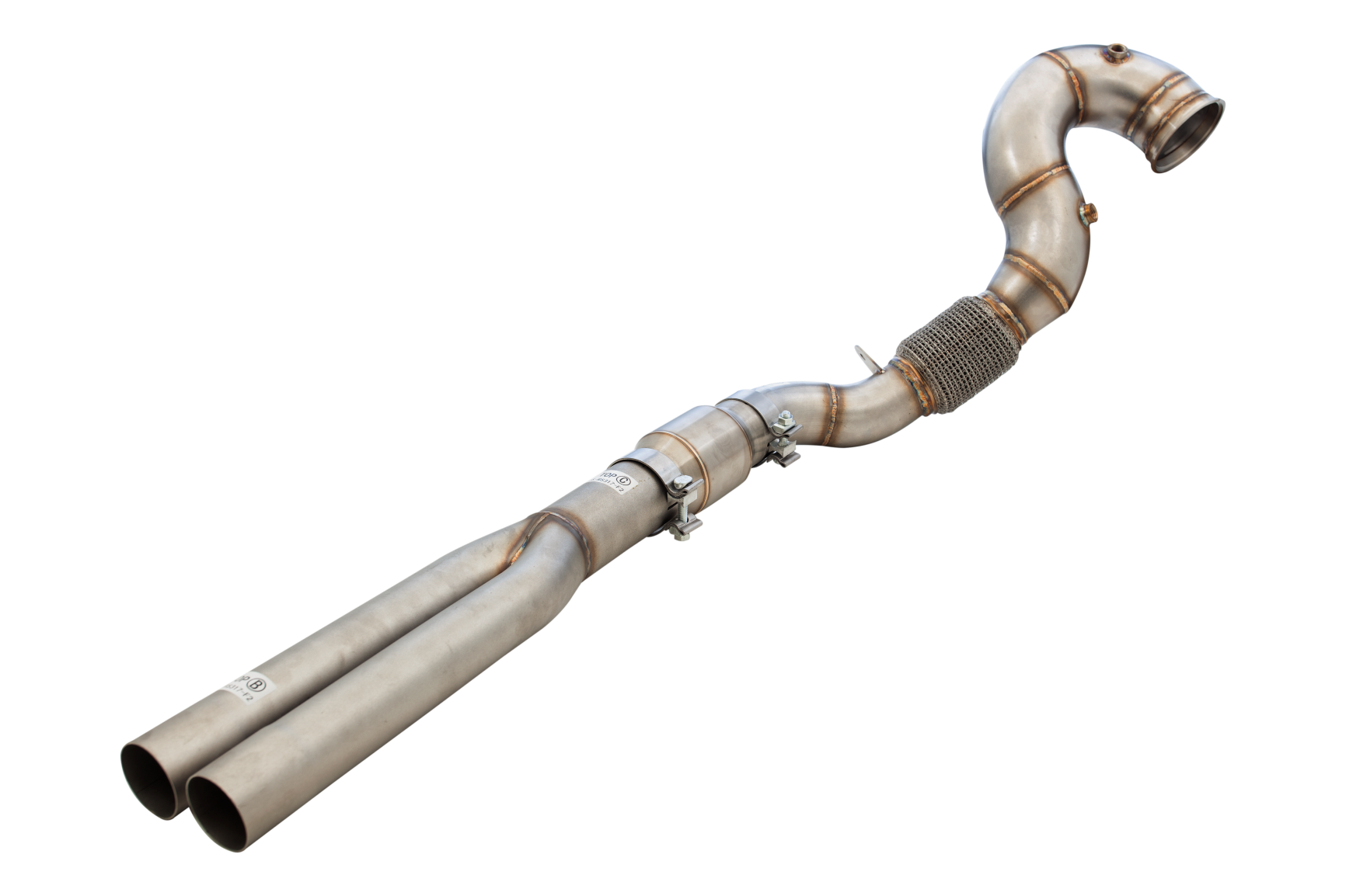 Downpipe XForce 100CPSI con Catalizador Alto Flujo Audi RS3 2017- 8V HATCH - Imagen 2