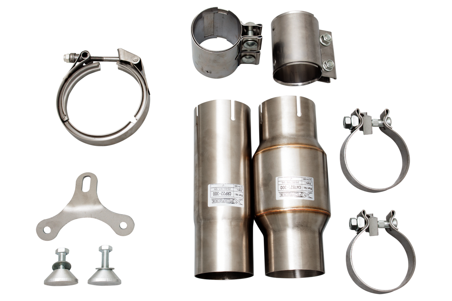 Downpipe XForce 100CPSI con Catalizador Alto Flujo Audi RS3 2017- 8V HATCH - Imagen 4