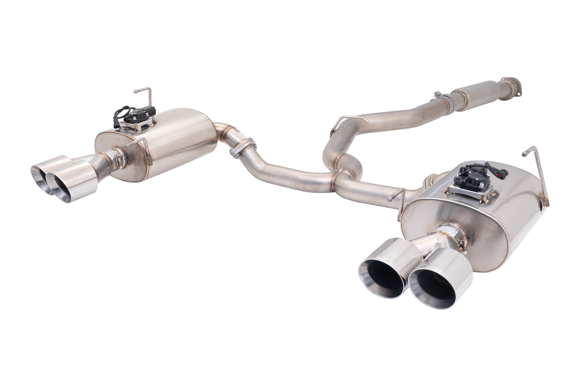 Sistema de Escape XForce Varex para Subaru IMPREZA WRX SEDAN (G3) 2011-2014 S2 (Acero Inox) - Imagen 3