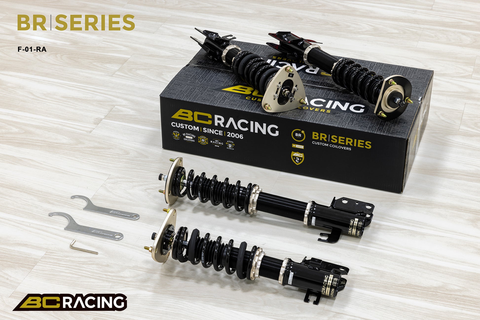 Suspensión de Muelles BC Racing F-01-BR-RA para Subaru Impreza WRX GC6/8 (1993-2001) - Imagen 2