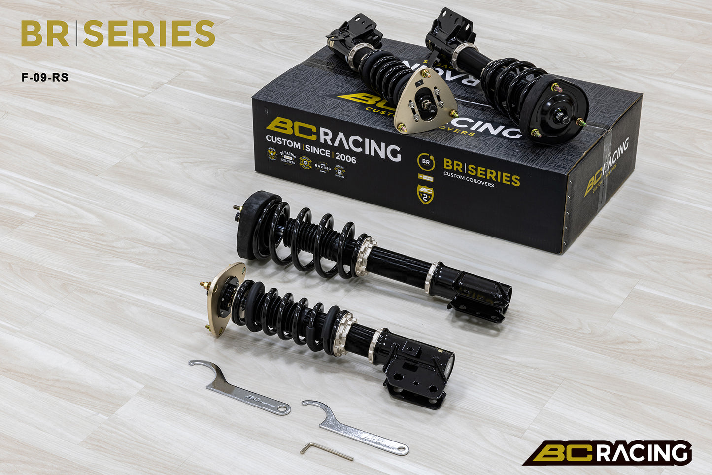 Suspensión de Muelles BC Racing F-09-BR-RA para Subaru Legacy BD/BG/BK 1993-1998