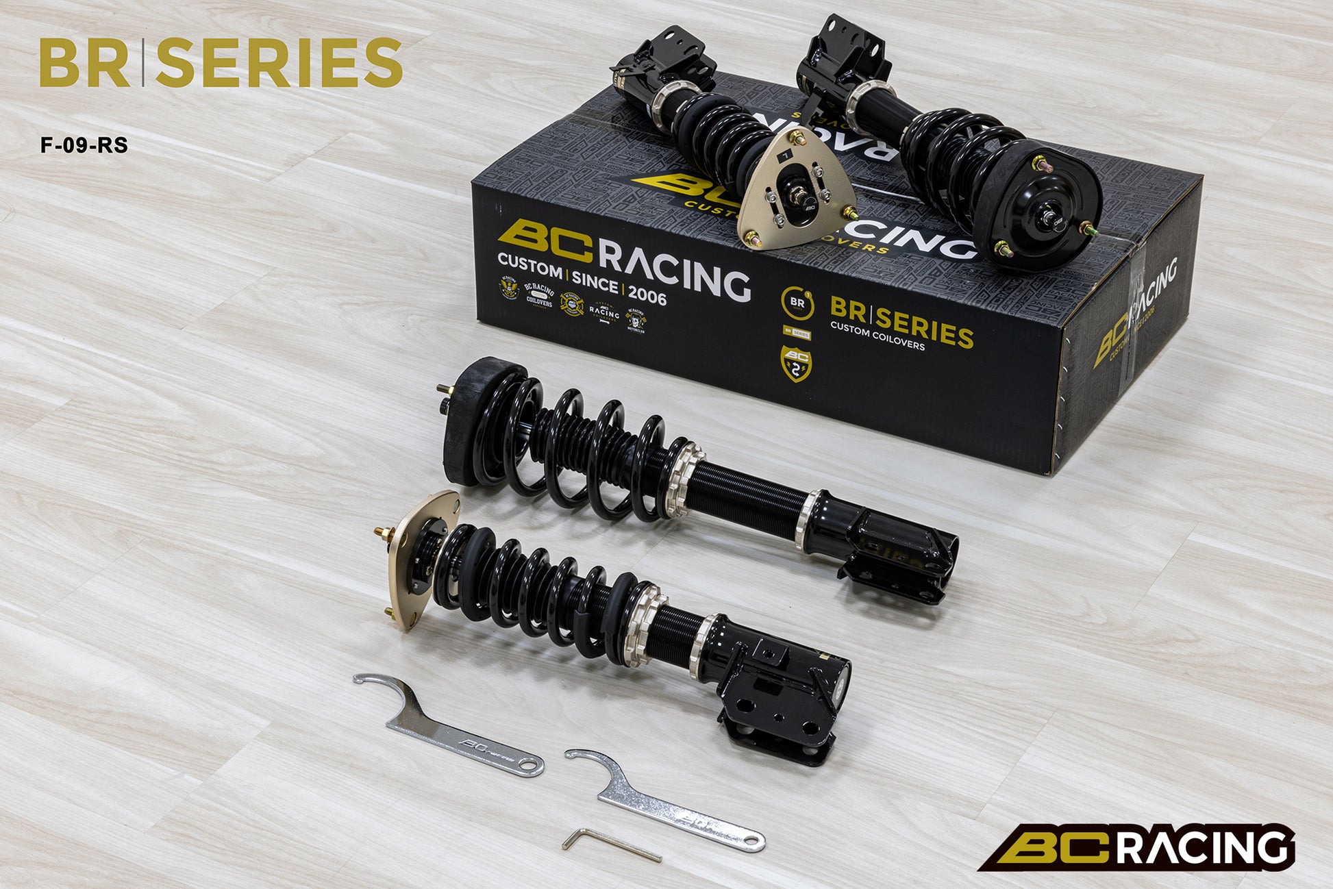 Suspensión de Muelles BC Racing F-09-BR-RA para Subaru Legacy BD/BG/BK 1993-1998