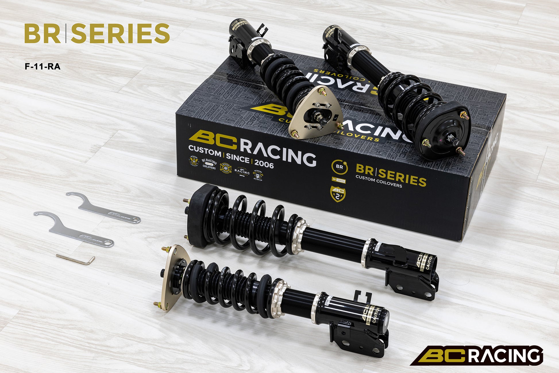 Suspensión de Muelles BC Racing F-11-BR-RA para Subaru Forester SF 1997-2002 - Imagen 3