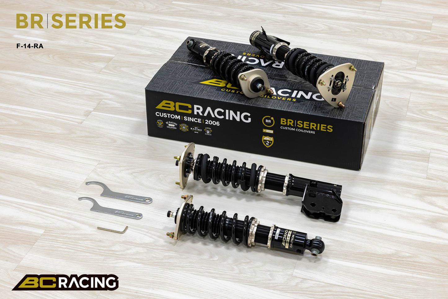 Suspensión de Muelles BC Racing F-14-BR-RA para Subaru Legacy BM9/BR9 2009-2013 - Imagen 3