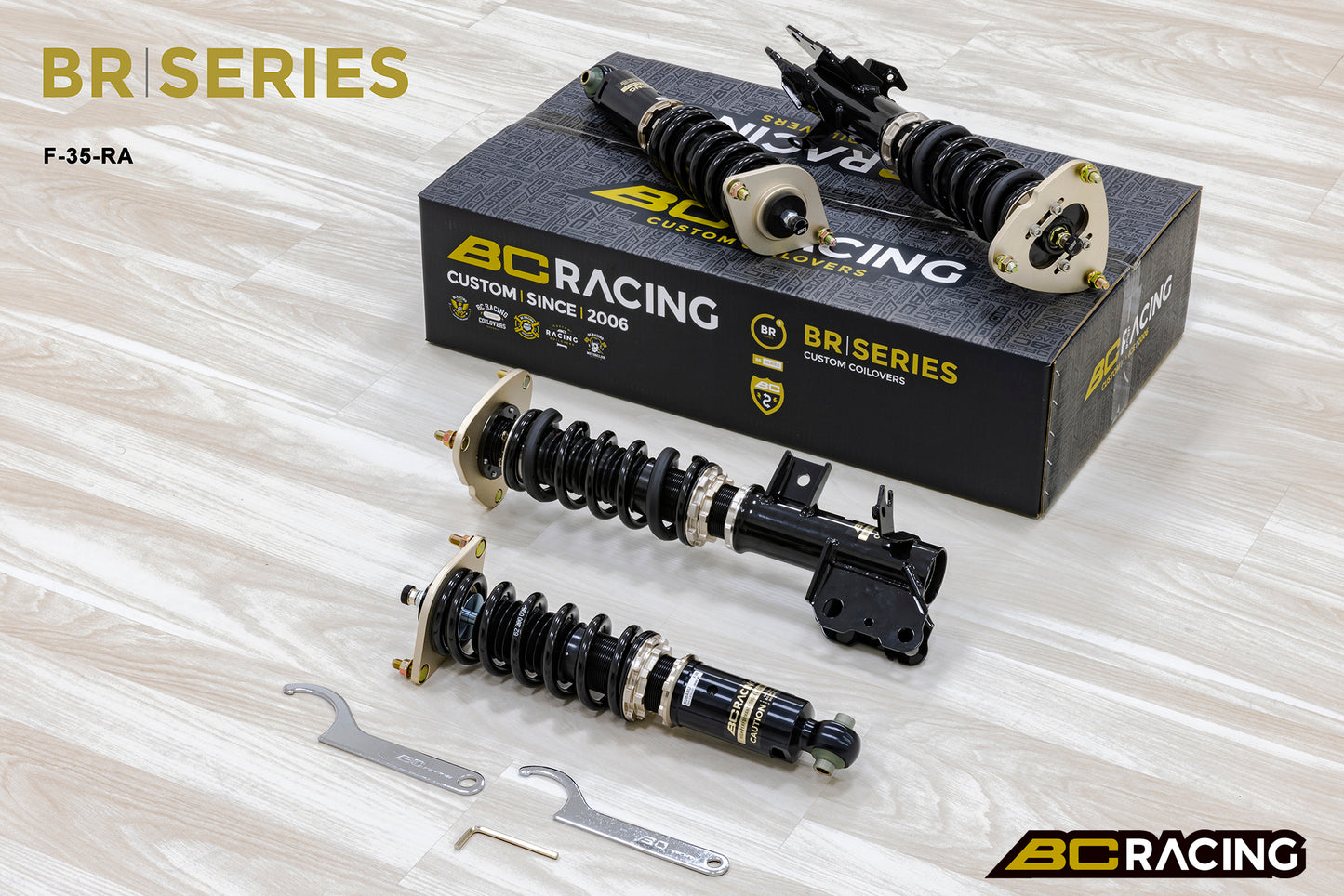 Suspensión de Rosca BC Racing F-35-BR-RA para Subaru Legacy BW 2020+ - Imagen 3