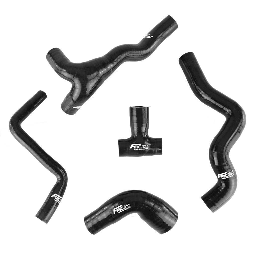Kit Manguera de Respiradero de Cárter Silicona FMIC.EU Audi A3 1.8T AUQ AUM VW Jetta Golf MK4 Bora 1998-2006 - Negro - Imagen 2